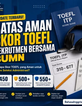 Skor TOEFL Rekrutmen Bersama BUMN - Bahasa Inggris Center (BIC)
