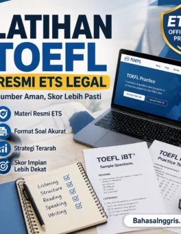 Sumber Soal TOEFL Resmi ETS yang Aman untuk Belajar - Bahasa Inggris Center (BIC)