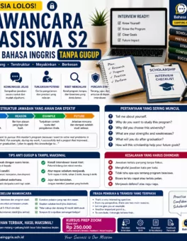Wawancara Beasiswa Inggris Tanpa Gugup, Ini Caranya - Bahasa Inggris Center (BIC)