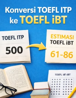 Table Aplikasi Konversi TOEFL ITP ke TOEFL iBT - Bahasa Inggris Center (BIC)