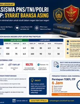 Syarat Bahasa LPDP untuk PNS TNI dan POLRI - Bahasa Inggris Center (BIC)