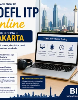 Tes TOEFL ITP Online Jakarta: Aman untuk Deadline? - Bahasa Inggris Center (BIC)