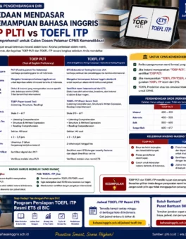 TOEP PLTI vs TOEFL ITP untuk Seleksi Dosen - Bahasa Inggris Center (BIC)