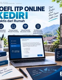 Tes TOEFL ITP Online Kediri Praktis dari Rumah - Bahasa Inggris Center (BIC)