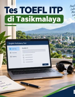 Tes TOEFL ITP di Tasikmalaya Praktis dari Rumah - Bahasa Inggris Center (BIC)